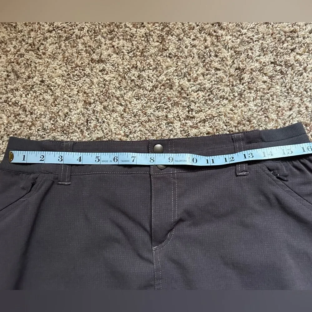 Kuhl Women's Charcoal Gray Athletic Outdoor Skort Size 12